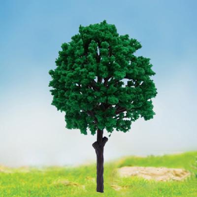 China MODEL TREE with leaf Plastic GREEN TREE,FGT13 H:40-140MM for sale