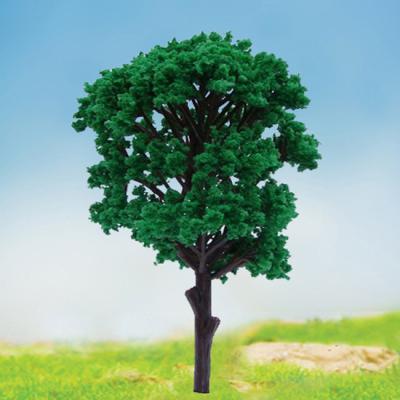 China MODEL TREE with leaf Plastic GREEN TREE,FGT14 H:40-140MM for sale
