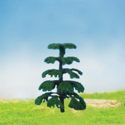 China MODEL TREE with leaf Plastic green ,GT21 H:47-127mm for sale