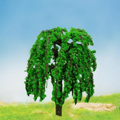 China MODEL TREE with leaf Plastic green ,GT19 H:40-95mm for sale
