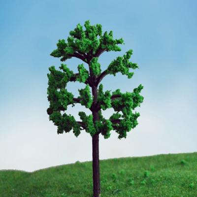 China MODEL TREE with leaf Plastic green ,GT23 H:40-120mm for sale