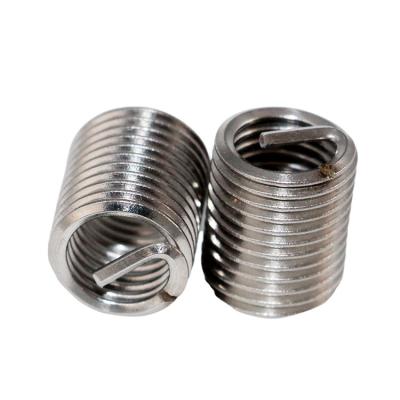 China SUS 304 Ordinary Steel Wire Threaded Insert M5 Metal Spiral Spring for sale