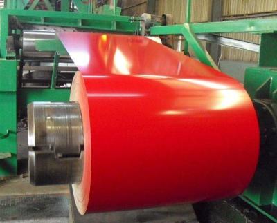 China PPGI PPGL Prepainted Galvaznied Steel Coil, Prepainted Galvalume Steel Coil Red Color for sale