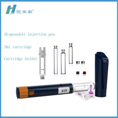 China Inyección rellenada de la pluma de la insulina de la diabetes con el estuche de viaje en los materiales de nylon en venta