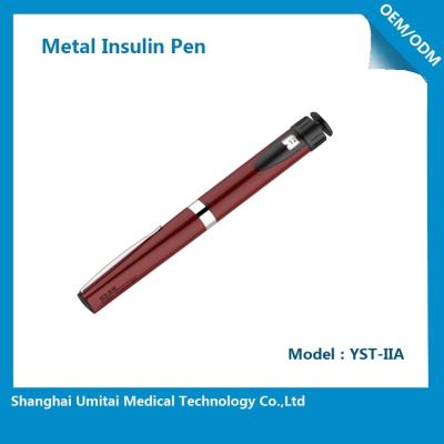 中国 3mlカートリッジ貯蔵の容積のさまざまな色の軽量の糖尿病のインシュリンのペン 販売のため