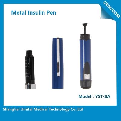 China Manual Reusable Insulin Pen , Somatropin Injection Pen High Precision for sale