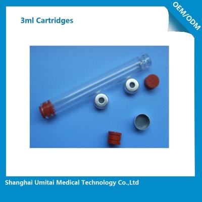 中国 歯科/注入/インシュリン/生物工学のための1.5mlインシュリンのペンのカートリッジ 販売のため