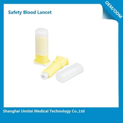 China Convenient Disposable Blood Lancet Medical Tool With CE / ISO Certification for sale
