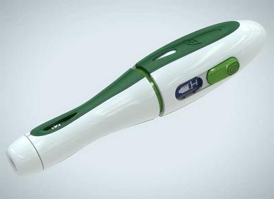 중국 붙박이 높은 정밀도 전자 인슐린 펜 Bluetooth 재사용할 수 있는 인슐린 펜 장치 판매용