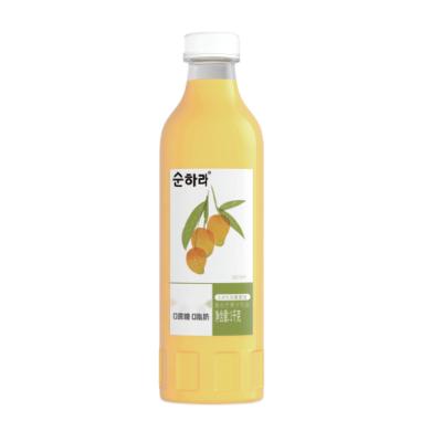 China 1000ml 0 Azúcar 0 Zumo de mango graso con pulpa de bebida línea de llenado OEM etiqueta privada en venta