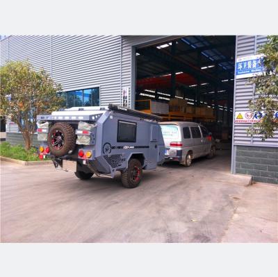 China 2000mm Off Road Camper Trailer 2700mm Customized RV Sunshade Awning Camper for sale