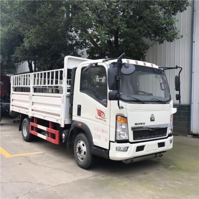 中国 ディーゼル燃料のタイプ5トンの小さい貨物自動車のトラックの貨物トラック5000kgの実際の負荷 販売のため