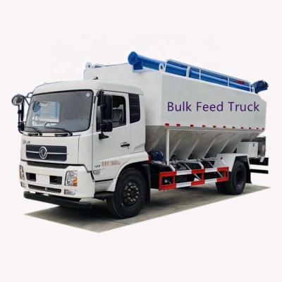 China Caminhão hidráulico 16m3 40cbm 4*2 do transporte do caminhão da alimentação do volume da descarga à venda
