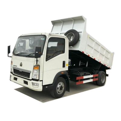 중국 SINOTRUK HOWO 5 톤 작은 덤프트럭 덤프차 판매용