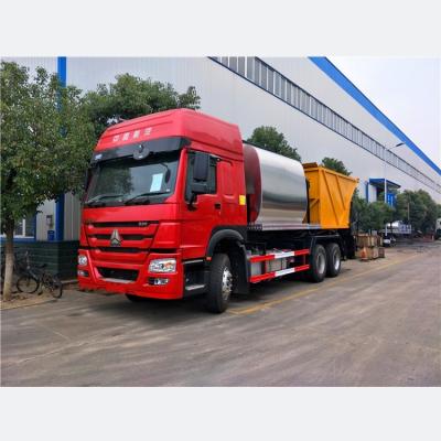 China movimentação 340hp de 6x4 8m3 Asphalt Distribution Truck Sprayer Truck Rhd à venda