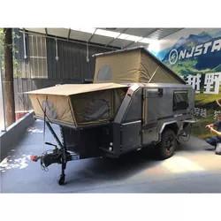 China Aluminum Outdoor Off Road Camper Trailer 1000kg Max Payload 50L for sale