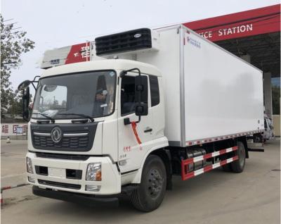 China Dongfeng Cooling Van Truck 6x2 6x4 Cold Storage Van 10 Tons for sale
