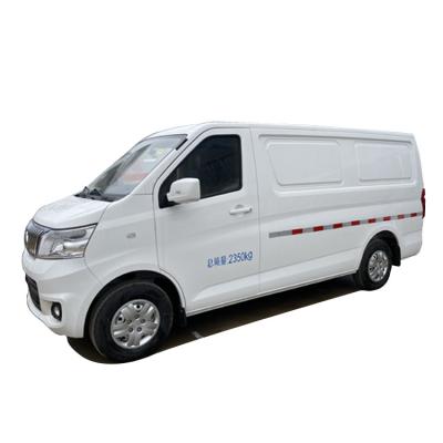 China Gasoline Engine Manual Mini Refrigerated Truck Aluminum Alloy Cold Room Van 4 Wheels 1 Ton for sale