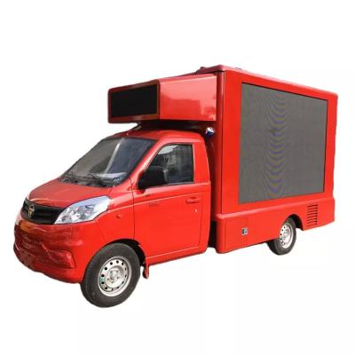 China Foton Mobile Mini LED Billboard Truck 4x2 5100×1710×2640 mm for sale