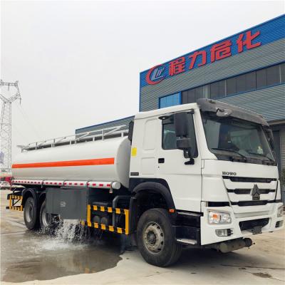 China 371HP Refueling Fuel Tank Truck 20m3 6x4 Oil Mobile Sinotruk HOWO for sale