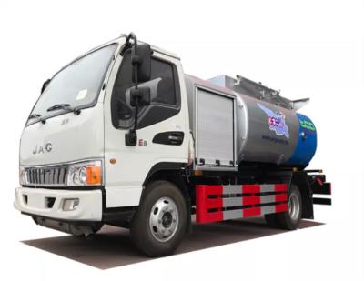 China JAC 5000L Aviation Fuel Tank Truck Q235 Carbon Steel Small Size for sale
