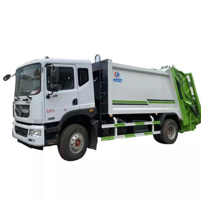 中国 4m3 - 18m3廃棄物管理のダンプ トラックの屑の輸送のトラックのマニュアル トランスミッション 販売のため