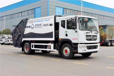 China 14m3 Waste Collection Truck 210hp , D9 Compact Garbage Truck for sale