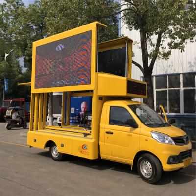 China P5 Digital Mobile Advertising Van Waterproof Small 3 Sides 115 Hp Mobile Truck LED Display for sale