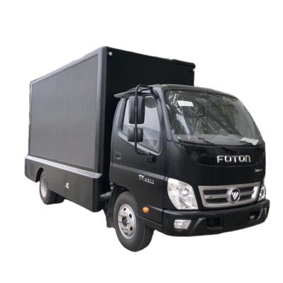 China FOTON 4x2 Video Advertising Truck LED P5 Mobile Advertising Van for sale