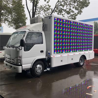 China Banquet Video Mobile Billboard Truck Loop Ventilation 3360 Mm P4 P5 P6 for sale