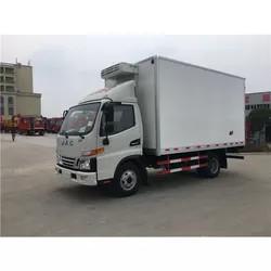 China 5 toneladas de JAC Refrigerated Truck, camión 4030*2080*2000m m de la caja del congelador 4x2 en venta