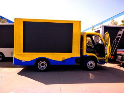 China Foton Digital Billboard Mobile LED Display Truck 4X2 LHD Right Hand Drive for sale