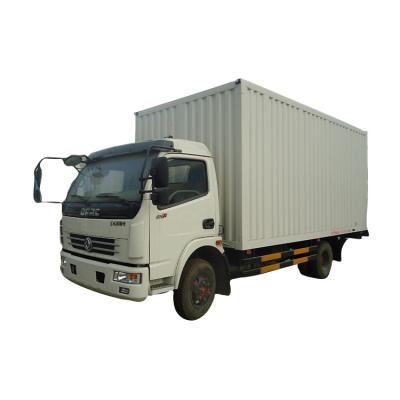 China 3 Ton Dongfeng Light Duty Cargo Vans , Small 95km/h Steel Box Truck for sale