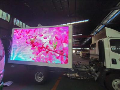 China P6 Digital Billboard Truck 320*160mm 3 Sides P5 Mobile LED Display Truck Advertising for sale