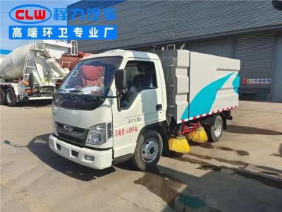 China Caminhão pequeno do vácuo do parque de estacionamento do armazém 2m3 do caminhão da vassoura de estrada de Forland à venda
