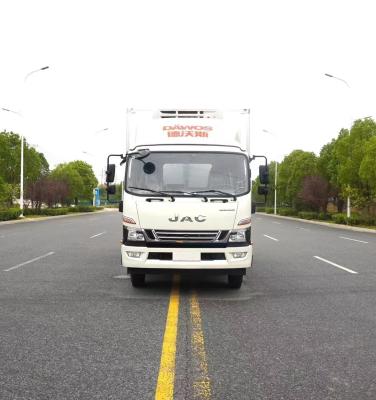 Chine JAC 4x2 a frigorifié Van And Truck In Dubai le degré -5 à -15 à vendre