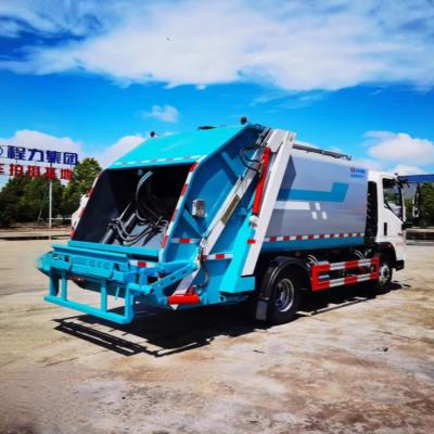 China SINOTRUK HOWO 4X2 Garbage Collection Truck 8cbm Garbage Bin Cleaning Truck for sale