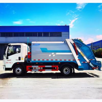China 141hp 4x2 Compactor Garbage Truck For Sanitation Services for sale