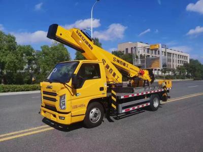 China 4×2 Bucket Lift Truck 116hp High Altitude Work Vehicle Euro 6 for sale