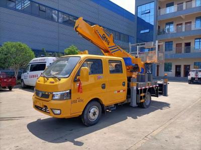 China Dongfeng 4x2 High Altitude Operation Truck With 16 Meters Aerial Ladder Platform for sale