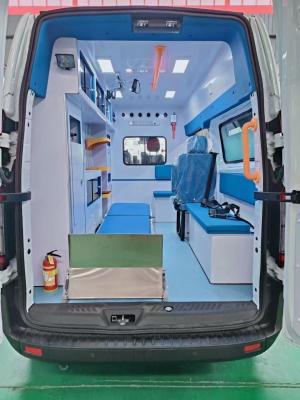 China High-Performance Diesel Emergency Ambulance Car Hospital Ambulance for sale