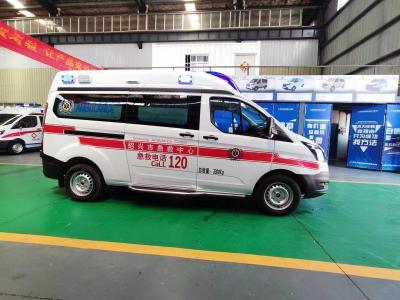 China High-performance Emergency Ambulance Car 3750kg GVW medical vehicle for sale