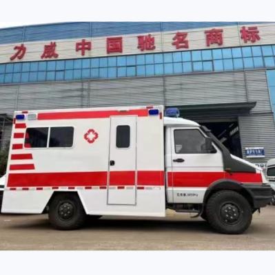 China 130km/H Hospital ICU Vehicle IVECO Transport Ambulance For Emergency Medical Services for sale