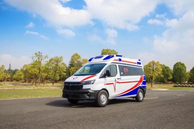China JM491Q-ME Engine Germany Ambulance Car With Medical Equipment for sale