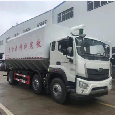 China 12 Cbm Animal Feed Trucks 4x2 Bulk Feed Trucks With Diesel Fuel Type for sale