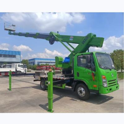 China Diesel Aerial Platform Truck With 23meters Max Operation Height Efficiency for sale