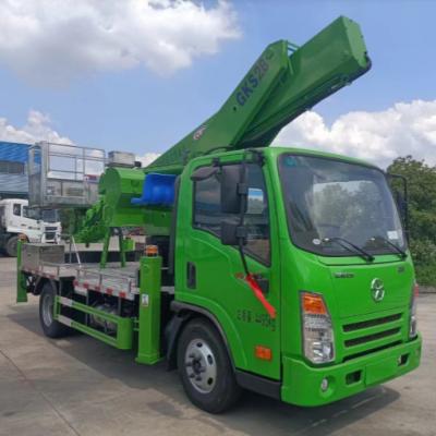 China Dongfeng Chassis Aerial Work Platform Truck Max Speed 90km/H en venta