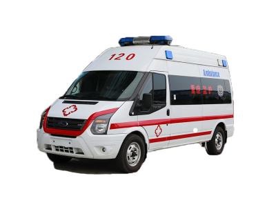 China Cheap Ambulance Car Outstanding Performance Ambulances With 3750mm Wheel Base And ABS for sale