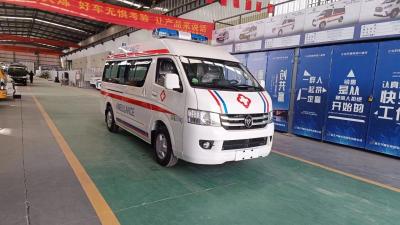 China Ambulance Truck 130km/H Maximum Speed Mobile Clinic Vehicle With Front/Rear Suspension Of 1320/1160mm for sale