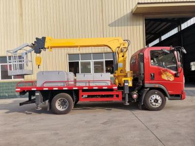 China 5tons/5000kgs Max. Lifting Load DongFeng Mounted Crane Truck For Precise Lifting zu verkaufen